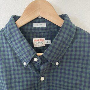 J. CREW Mens Button-Down (XL)